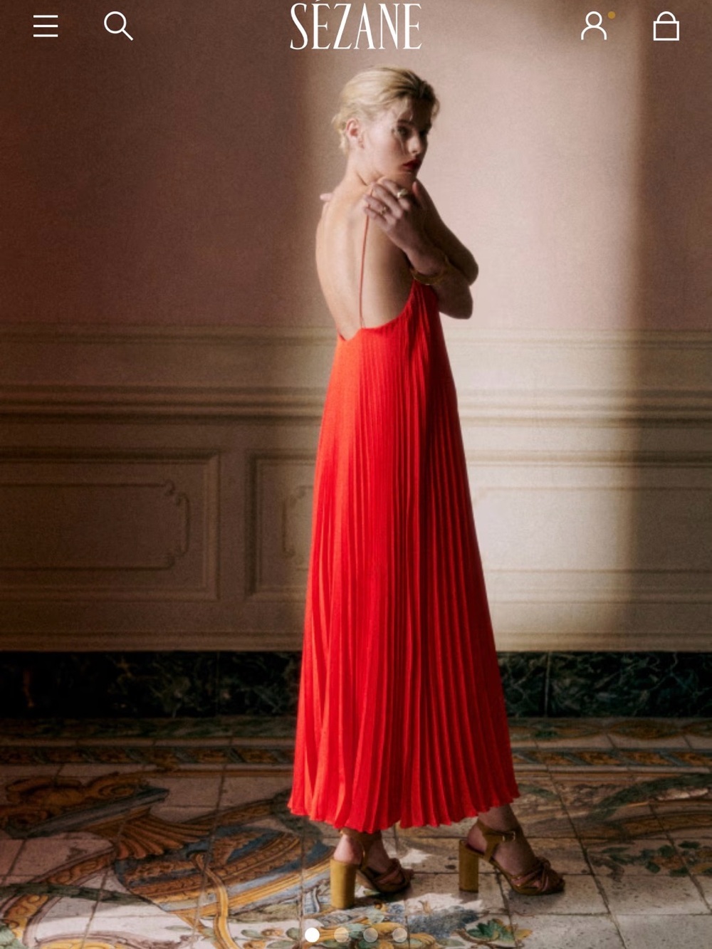 Sezane Pavlina Dress NWT